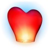 Небесный фонарик в форме сердца красного цвета - Академическая одежда в Екатеринбурге. Мантии и конфедератки.